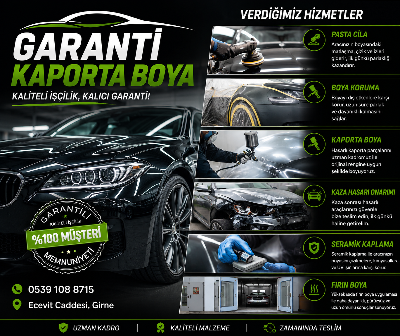 Garanti Kaporta Oto Boya